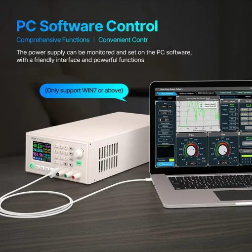 Лабораторний блок живлення RD6018 + S800 + RD-1200-68