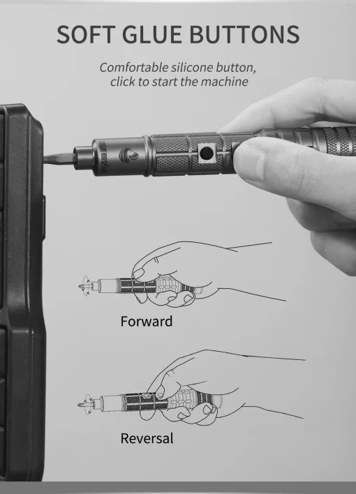Електрична викрутка CreationSpace CS0601A, CS0602A, CS0603A