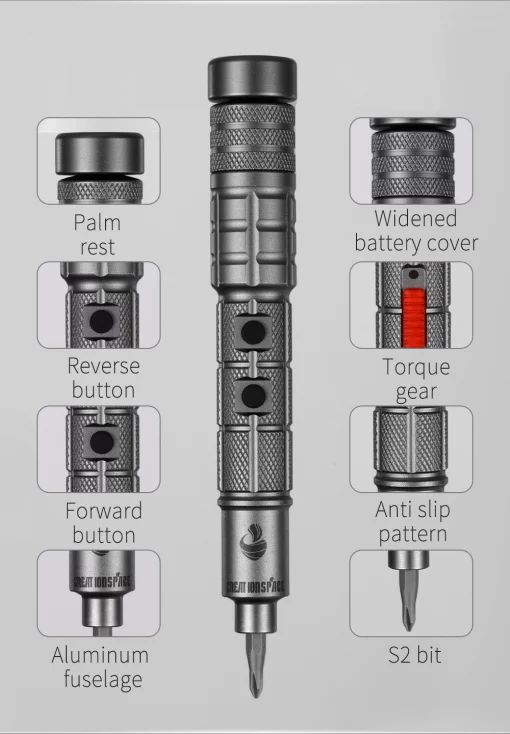 Електрична викрутка CreationSpace CS0601A, CS0602A, CS0603A