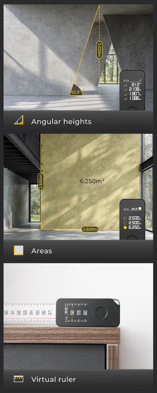 Лазерна рулетка HOTO PRO H-D50