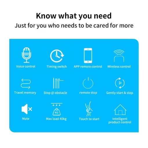 Мотор для електрокарнизу Tuya (версія Wi-fi) з пультом