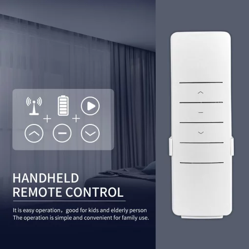 Мотор для електрокарнизу Tuya (версія Wi-fi) з пультом