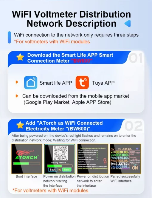 Модульне Електронне Навантаження Atorch BW600-FX-150W