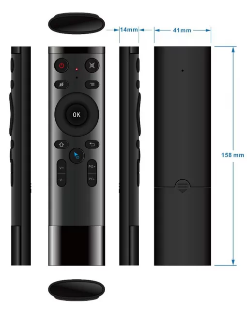 Пульт - радіомишка з голосовим набором Q5