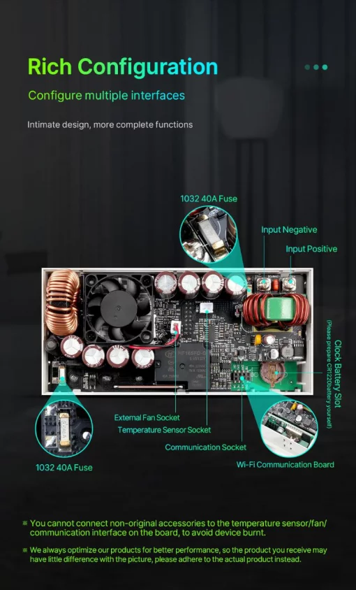 Модуль DC/DC перетворювача RD6030, RD6030W