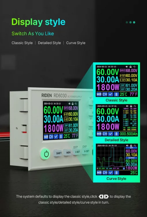 Модуль DC/DC перетворювача RD6030, RD6030W