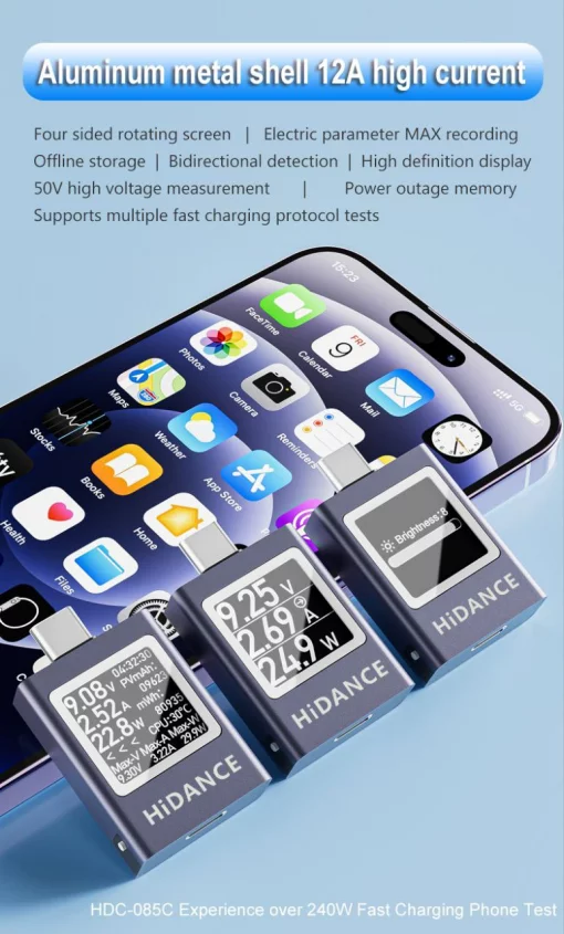 USB тестер HiDANCE HDC-085C