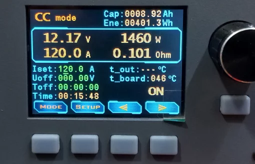 Електронне навантаження L-2000 120А 2000Вт