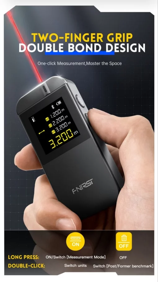 Лазерна рулетка FNIRSI IR40