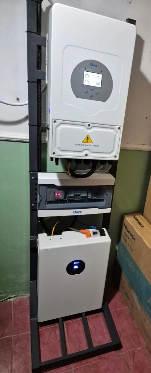 Стійка для інвертора та аккумулятора