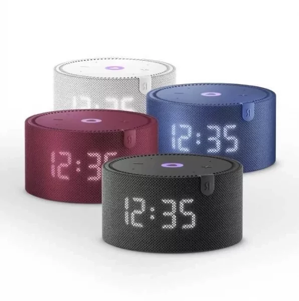 Станция мини 2 с часами, умная колонка с голосовым управлением